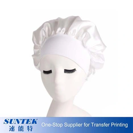 Women Drawstring Sublimation Hair Bonnets Blank